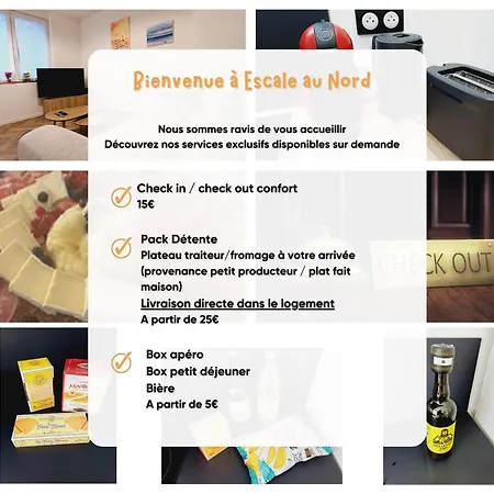 Escale Au Nord Lägenhet *